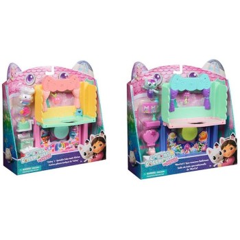 Spin Master Gabbys Dollhouse Gabby's Dollhouse Movie - Mini Set Rooms 6072921 681147067271
