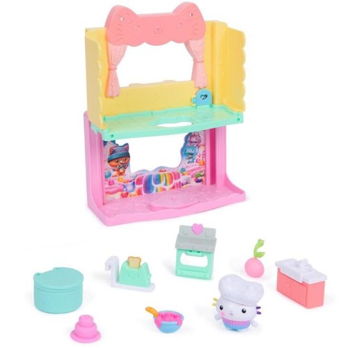 Spin Master Gabbys Dollhouse Gabby's Dollhouse Movie - Mini Set Rooms 6072921 681147067271