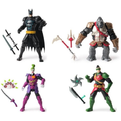 Spin Master DC The Batman Batman Ninja Strike Φιγούρες με Κίνηση μάχης 15 εκ. - 4 σχέδια 6072755 681147063426