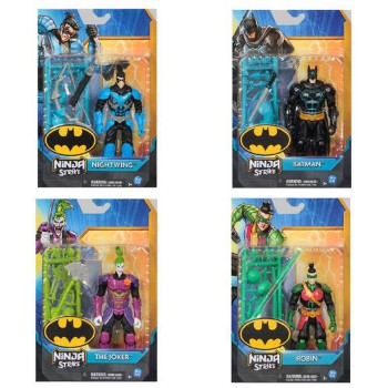 Spin Master DC The Batman Batman Ninja Strike Μαχητές με οπλα 15 εκ. - 4 σχέδια 6074348 681147088962