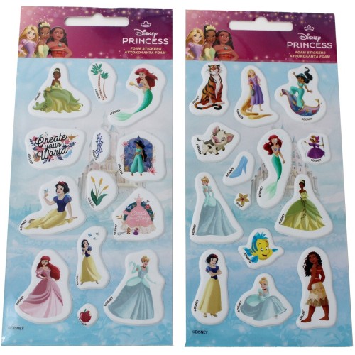 Gim sticker foam princess 771-16238 5204549166738