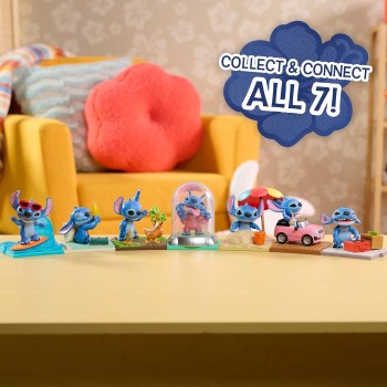 Giochi Preziosi Disney Stitch Live-Action Movie Time 3-Inch Collectible Figures, Blind Box Collectible Toys, Home Decoration, Ki