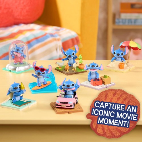 Giochi Preziosi Disney Stitch Live-Action Movie Time 3-Inch Collectible Figures, Blind Box Collectible Toys, Home Decoration, Ki