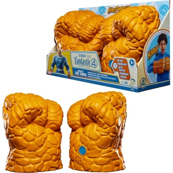 Hasbro Marvel Avengers Marvel Studios The Fantastic Four: First Steps Marvels The Thing Clobberin FX Fists Γάντια Με Ήχο G0987 5