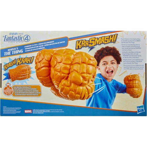 Hasbro Marvel Avengers Marvel Studios The Fantastic Four: First Steps Marvels The Thing Clobberin FX Fists Γάντια Με Ήχο G0987 5