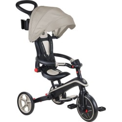 Globber Τρίκυκλο Trike Explorer Foldable 4 In 1 Taupe 732-466 4895224408345