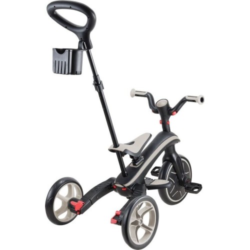 Globber Τρίκυκλο Trike Explorer Foldable 4 In 1 Taupe 732-466 4895224408345