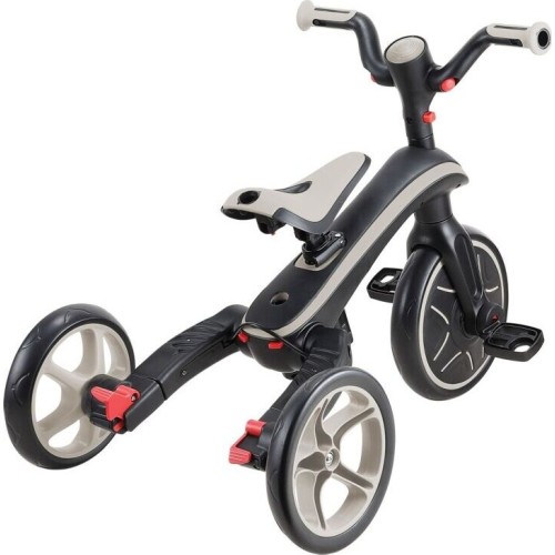 Globber Τρίκυκλο Trike Explorer Foldable 4 In 1 Taupe 732-466 4895224408345
