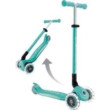 Globber Scooter Elite Lights V2 Dark Mint 439-706-3 4895224409724