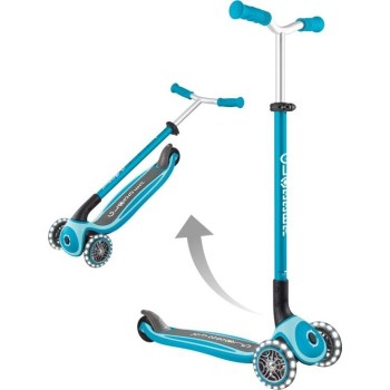 Globber Scooter Master Lights Aqua 663-100 4895224411673