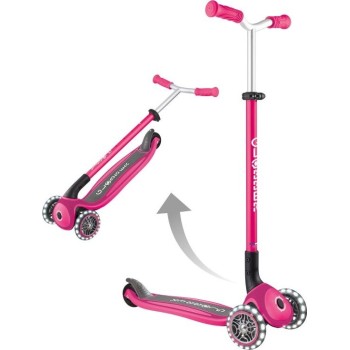 Globber Scooter Master Lights Pink 663-110 4895224411680