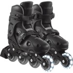 Globber Inline Skates Lights No 34-37 Black 785-120 4895224412670