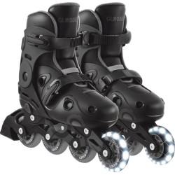Globber Inline Skates Lights No 34-37 Black 785-120 4895224412670