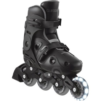 Globber Inline Skates Lights No 34-37 Black 785-120 4895224412670
