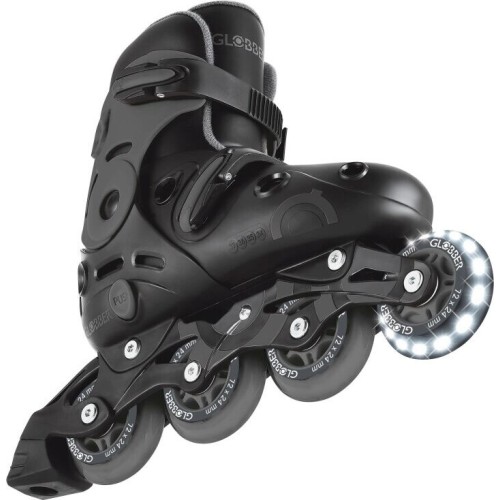 Globber Inline Skates Lights No 34-37 Black 785-120 4895224412670