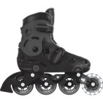 Globber Inline Skates Lights No 34-37 Black 785-120 4895224412670
