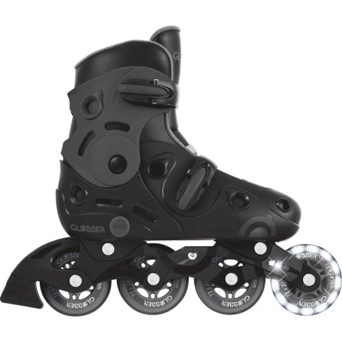 Globber Inline Skates Lights No 34-37 Black 785-120 4895224412670