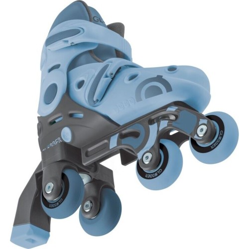 Globber Inline Skates 2 In 1 No 30-33 Ash Blue 783-200 4895224410959