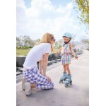 Globber Inline Skates 2 In 1 No 30-33 Ash Blue 783-200 4895224410959