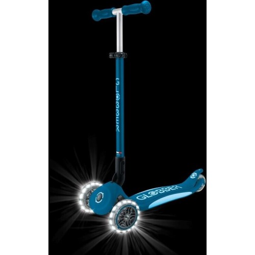 Globber Scooter Elite Lights V2 Petrol Blue 439-601-3 4895224411031