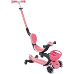 Globber Scooter Go.up Baby Lights 360 Coral Pink 844-210 4895224410720