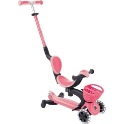 Globber Scooter Go.up Baby Lights 360 Coral Pink 844-210 4895224410720
