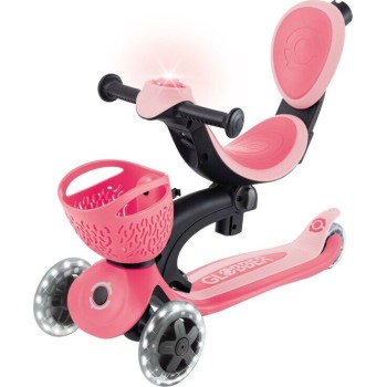 Globber Scooter Go.up Baby Lights 360 Coral Pink 844-210 4895224410720