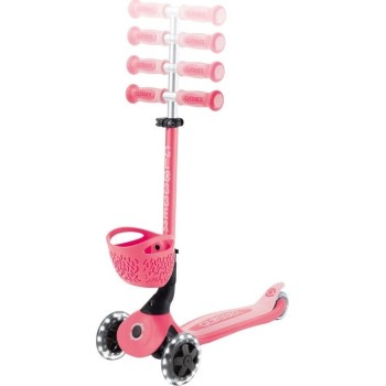 Globber Scooter Go.up Baby Lights 360 Coral Pink 844-210 4895224410720