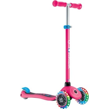 Globber Scooter Primo Lights V2 Fuchsia 423-610-4 4895224409557