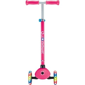 Globber Scooter Primo Lights V2 Fuchsia 423-610-4 4895224409557