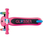 Globber Scooter Primo Lights V2 Fuchsia 423-610-4 4895224409557