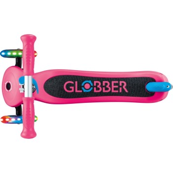 Globber Scooter Primo Lights V2 Fuchsia 423-610-4 4895224409557