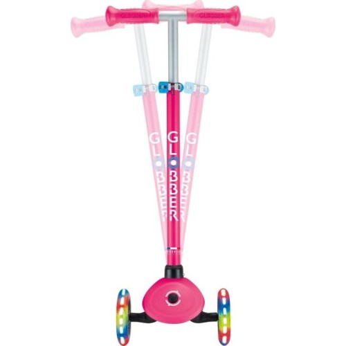 Globber Scooter Primo Lights V2 Fuchsia 423-610-4 4895224409557