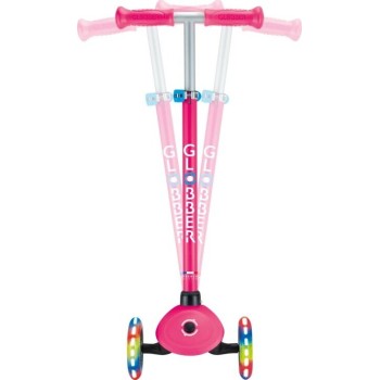Globber Scooter Primo Lights V2 Fuchsia 423-610-4 4895224409557