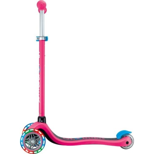 Globber Scooter Primo Lights V2 Fuchsia 423-610-4 4895224409557