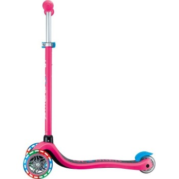 Globber Scooter Primo Lights V2 Fuchsia 423-610-4 4895224409557