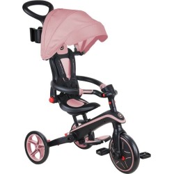 Globber Τρίκυκλο Trike Explorer Foldable 4 In 1 Pastel Pink 732-210 4895224408338