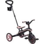 Globber Τρίκυκλο Trike Explorer Foldable 4 In 1 Pastel Pink 732-210 4895224408338