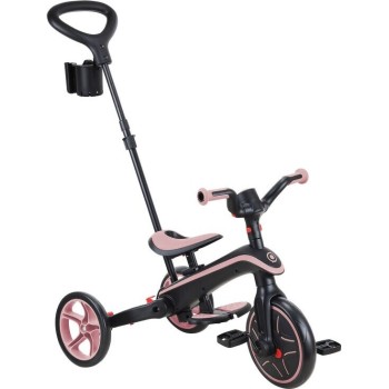 Globber Τρίκυκλο Trike Explorer Foldable 4 In 1 Pastel Pink 732-210 4895224408338