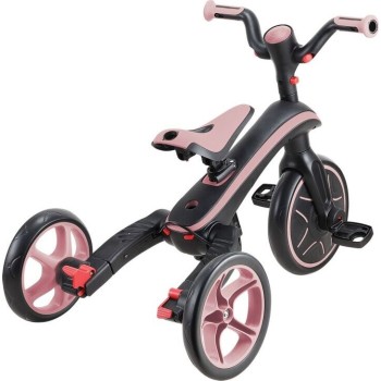Globber Τρίκυκλο Trike Explorer Foldable 4 In 1 Pastel Pink 732-210 4895224408338