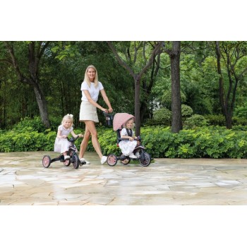 Globber Τρίκυκλο Trike Explorer Foldable 4 In 1 Pastel Pink 732-210 4895224408338