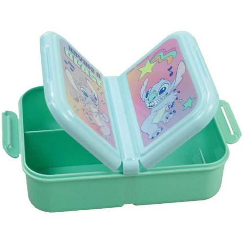 GIM Δοχείο Φαγητού 3 Θέσεων Disney Stitch (552-04262) 552-04262 5204549167933