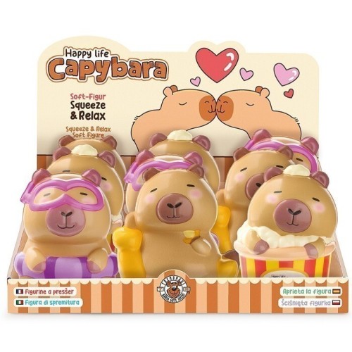 TRENDHAUS Παιχνίδι Trend Antistress Capybara 10Cm 967657 4032722967657