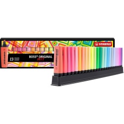 Stabilo Boss Original Μαρκαδόροι Υπογράμμισης Multicolour 23Τμχ - Διάφορα Χρώματα 128070123 4006381577847