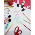 stabilo boss  - highlighter - arty - deskset of 23 - assorted colours 128070123 4006381577847