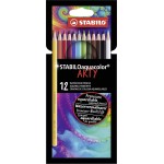 Stabilo Aquacolor Arty Ξυλομπογιές Σετ 12 Χρώματα - Συσκευασία Των 12 1612 4006381547185