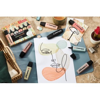 stabilo boss  naturecolors highlighter - pink beige 70/186 4006381599719