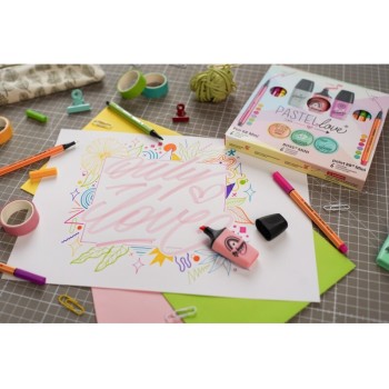 Set Stabilo Pastellove 18Pc (Mini 68, 88, Boss) 128077058 4006381590365