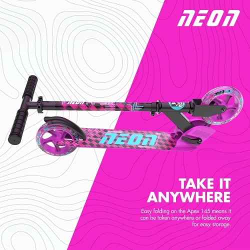 YVolution neon apex 145 πατίνι - ροζ 53.NS39P4 0810012248198