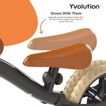 YVolution Velo Junior air 2021 Balance Bike - Black 53.YT30K4 0810012240956